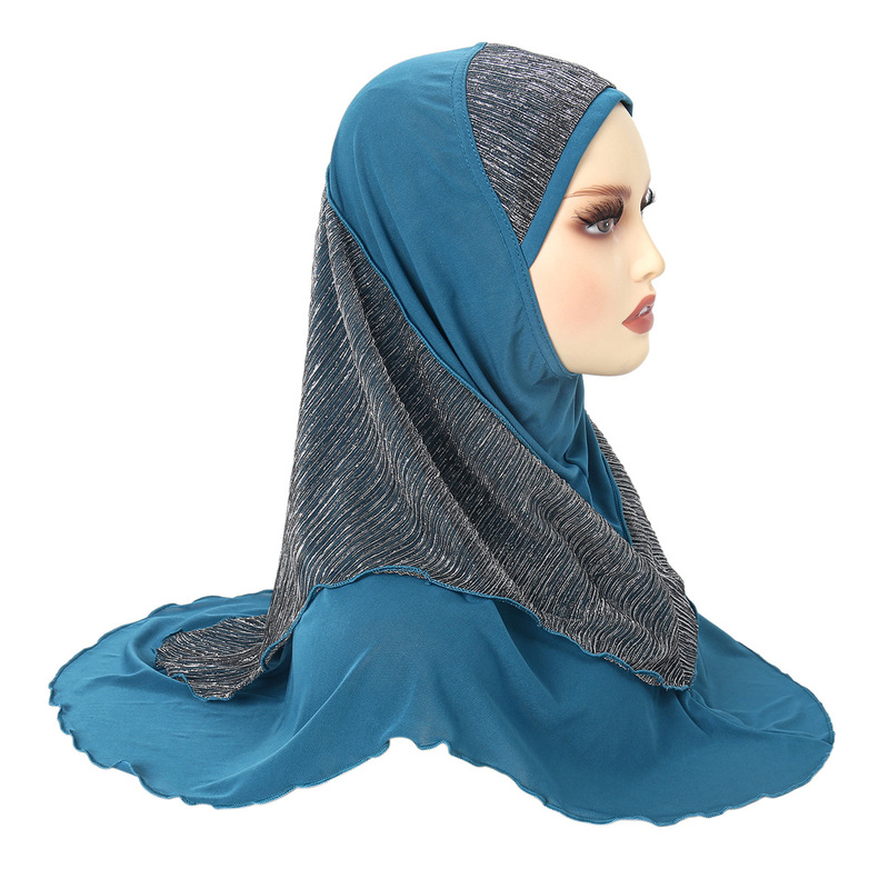 European Solid Color Rhinestone Towel Hat