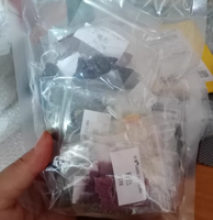 34 Farben Kerzenfarbstoff-Blöcke 5g/Beutel Wachsfarbflocken Ungiftige Kerzenpigment-Blöcke Pulver für Sojawachs, Paraffin, Bienenwachs, Gelwachs