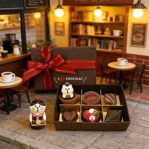 Figuras en Miniatura de Cafetería Estilo Japonés - Gato Cupido - Regalo Creativo para el Día de San Valentín - Artículos de Decoración para el <span class=keywords><strong>Hogar</strong></span> - Product Image 1