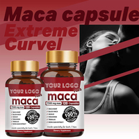Maca Plus : Capsules de Maca pour l'amélioration des fesses et des hanches chez l'adulte – Nutrition sportive à base de plantes – Fesses plus volumineuses – 120 capsules par flacon