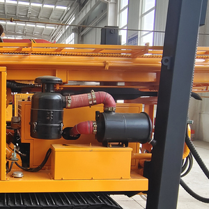 Plataforma de perforación sobre orugas de acero CS350s con componentes de núcleo de cojinete de motor de bomba para perforación de pozos hidrogeológicos - Product Image 3