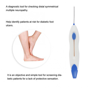 Kit Penguji <span class=keywords><strong>Diabetes</strong></span> Kaki Monofilament Pen Reflection Strike Hammer Keselamatan Kesehatan Praktis - Product Image 3