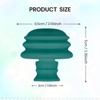 Ejercitador de músculos faciales para reafirmar la piel para la cara de las mujeres, cuello y mandíbula, máquina portátil de ejercicio Facial de silicona para levantar