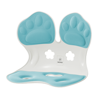 Nouveau design patte de chat soutien lombaire oreiller soutien dorsal Portable posture corrective chaise de bureau confortable coussin de siège coussin de siège