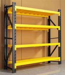 טעינת 300 ק "ג טעינה בינונית ללא דופי רסק אורך מוסך מערכת מירוצים מציג מדפים אחסון יחידת מדפים יחידת מדפים - Product Image 3