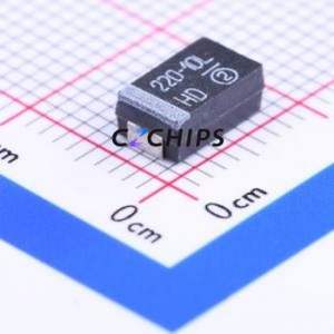 Condensateur au tantale 293D227X9010D2TE3 CASE-D-7343 ( Capacité : 220uF )( Précision : 10% Tension nominale : 10V ) - Product Image 1