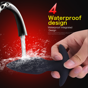 Mainan seks Vibrator silikon steker Anal untuk pria wanita pijat prostat merangsang steker pantat - Product Image 6