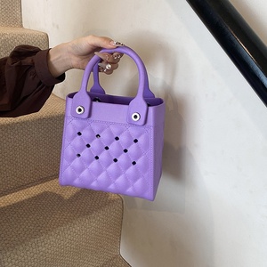 Sac de plage mini imperméable en EVA ODM, sacs de voyage en caoutchouc mignons, résistant au sable, petite taille, sac fourre-tout matelassé, sac à main pour le sport, la salle de sport, les voyages - Product Image 5