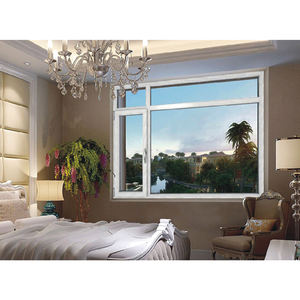 Fenêtre en aluminium coupe-vent et insonorisée pour tableau français, baies vitrées coulissantes pliantes avec cadre en alliage d'aluminium durable - Product Image 3