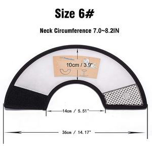 <span class=keywords><strong>Walmart</strong></span>-cubierta de cuello ligera y práctica para mascotas, cono para Collar de perro, proveedor de China - Product Image 4