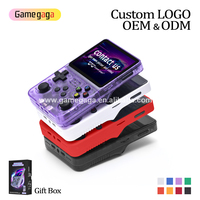 Console de jeu portable rétro Gamegaga R36S, écran IPS de 3,5 pouces, ArkOS Linux, 64 Go, 15 000 jeux, lecteur de jeux portable pour PSP GBA NDS