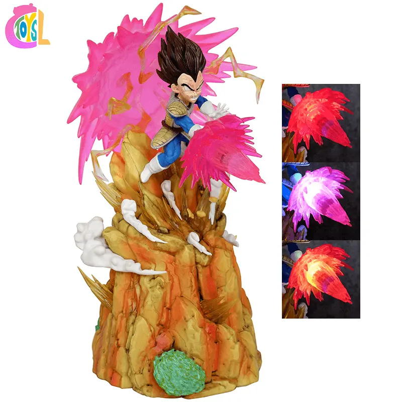 Hot Anime 13.5cm DBZ Son Goku Figurine PVC Vegeta Heaven dan bumi Duel tokoh koleksi Model hadiah mainan