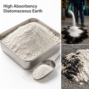 Terre de diatomées à haute absorption pour le nettoyage des déversements d'hydrocarbures industriels, absorbant chimique, expédition rapide, terre de diatomées - Product Image 1