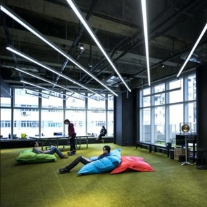 Lámpara Colgante Lineal LED de Aluminio Suspendida de 1200 mm, SMD2835 Ra80, Regulable, para Biblioteca, Tienda, Oficina, Supermercado, Clasificación IP20, 3 Años de Garantía - Product Image 3