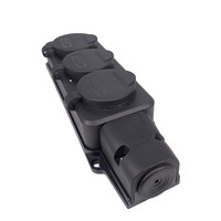 Connecteurs étanches IP54, 220V, 2 broches, avec couvercle, allemagne, russie, Extension sans fil, 3 prises de courant, 16a, 3500W, nouveauté