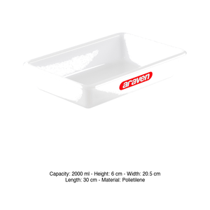 Bandeja Gastronorm Araven de Polietileno de Alta Densidad para Alimentos, 30 x 20.5 x 6 cm, Suministros para Restaurantes, Contenedores Gastronorm - Product Image 3