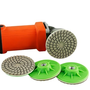PMS 4 POLEGADA Diamante Moagem Disco Molhado Seco Azulejo Aparar Abrasivo Polimento <span class=keywords><strong>Pad</strong></span> M10/M14/M16 <span class=keywords><strong>Angle</strong></span> <span class=keywords><strong>Grinder</strong></span> - Product Image 2