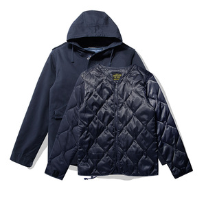 Parka da <span class=keywords><strong>Uomo</strong></span> Stile M-51 Vintage con Coda di Pesce, Giacca <span class=keywords><strong>Invernale</strong></span> 2-in-1 con Fodera Rimovibile e Cappuccio Imbottito - Fornitore di Tendenza - Product Image 4