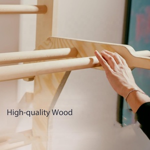 Wellshow Sport Barre de <span class=keywords><strong>gymnastique</strong></span> multifonctionnelle murale en bois pour enfants et adultes - Product Image 5