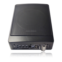 Estéreo para Coche Subwoofer Delgado de 8 Pulgadas RMS 200W Bajos Potentes Pico 2000W Bajos Potentes Subwoofer Activo para Coche Bajo Asiento