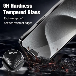 Protection d'écran en verre <span class=keywords><strong>de</strong></span> confidentialité anti-espion 9H <span class=keywords><strong>de</strong></span> qualité supérieure 0,33 mm, lot <span class=keywords><strong>de</strong></span> 3, avec outil d'installation pour <span class=keywords><strong>iPhone</strong></span> 17 Air Pro Max - Product Image 6