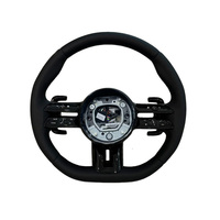 Pour Bens forme personnalisée en cuir mat Design ergonomique volant confortable poignée antidérapante volant de voiture automobile