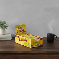 Boîte de présentation en papier biodégradable personnalisée pour en-cas, chocolat, barres protéinées, compléments alimentaires, présentoir de comptoir pour protéines