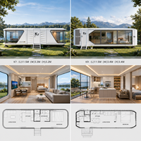 Capsule spatiale modifiée, hôtel préfabriqué clé en main avec design moderne, couleurs et dimensions personnalisables, fabriqué en Chine