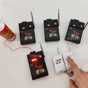 ألعاب نارية بلاستيكية 4 قنوات للتحكم عن بعد ألعاب نارية اشتعال نظام دخان ألعاب نارية CE لحفل الزفاف - Product Image 6