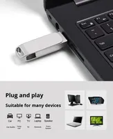 Longima Metal penyimpanan Data kantor, Flash Drive kecepatan tinggi USB 3.0 128GB/64GB/32GB, desain ukiran garansi 1 tahun