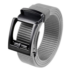 Venta caliente resistente al desgaste ajustable Nylon Web cinturones tácticos hombres cinturón de trinquete con hebilla deslizante automática - Product Image 1