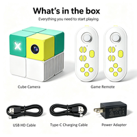 Boîtier TV Android 14 AI pour jeux avec caméra grand angle, 2 ports USB pour l'extension