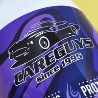 Étiquettes autocollantes durables et imperméables pour shampooing automobile, logo personnalisé, lamination brillante, étiquettes de produits pour lavage de voiture