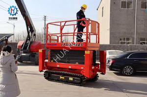 Andamio eléctrico plegable Plataforma elevadora de tijera Precio Andamio eléctrico Andamio de elevación eléctrica - Product Image 5