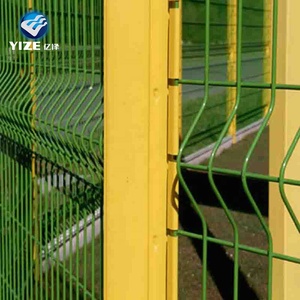 Sản Xuất Tại Trung Quốc Giá Rẻ Prefab Pvc Bảo Mật Hàng Rào Panels/Hàng Rào Kim Loại Lưới (YIZE Nhà Máy) - Product Image 5