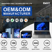 Ordinateurs portables professionnels de bonne qualité 15,6 pouces Intel Core I5 4,4 GHz 8 Go de RAM 512 Go 1 To SSD Windows 11 avec lecteur d'empreintes digitales