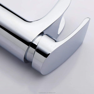 <span class=keywords><strong>Grifos</strong></span> de lavabo y <span class=keywords><strong>grifos</strong></span> de cascada para bañera, mezclador monobloque para baño y lavabo con caño semiabierto, cromado - Product Image 4