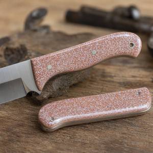 Feuille de plastique celluloid de qualité supérieure avec motif à pois blanc corail - Idéale pour les pièces de basse électrique, les composants de luthier sur mesure - Product Image 4