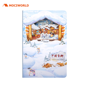2025 phong cách mới tùy chỉnh băng và tuyết Thế Giới điêu khắc máy tính xách tay giấy bìa sáng tạo notepad Quà Tặng - Product Image 3