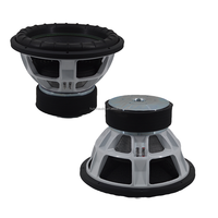 Haut-parleur subwoofer audio de voiture 15 pouces grande puissance 3000W RMS double bobine 12V DC carbone et papier cône matériel 500W"