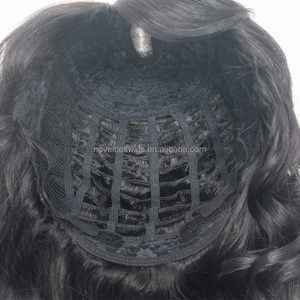 مستجدات ريمي شعر بشري بدون غراء باروكة أحادية شعر مستعار فرنسي مجعد جسم سائب مجعد طبيعي للنساء - Product Image 6