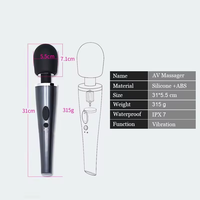 2026 Neu 10-Gang Sexy Massage Persönlicher Wiederaufladbarer Wasserdichter Handmassagestab Vibrator Sexspielzeug für Frauen