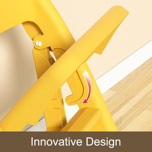 <span class=keywords><strong>Chaise</strong></span> d'enfant pliable en plastique empilable portable de haute qualité pour scénarios multiples - Product Image 6