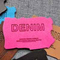 Nouvelle collection Printemps-Été : Étiquette en cuir personnalisable DIY pour vêtements écologiques, avec lettrage et gaufrage en creux ou en relief