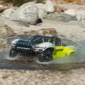 ARRMA <span class=keywords><strong>SENTON</strong></span> 223S 1/10 Camion RC Short Course Brushless 4x4 50 mph Voiture Télécommandée Haute Vitesse DSC Smart RTR Modèle ARA4303V4T1 - Product Image 2