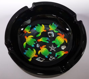 Cendrier en verre Spring Fengyi, coloré, styles variés - Product Image 3