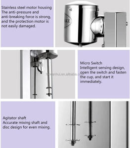 Equipo de Hostelería, Máquina Comercial Eléctrica para Batidos de Leche de Una o Dos Cabezas - Product Image 4