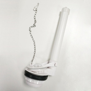 Válvula de descarga para inodoro Aogele de 2 piezas con cadena, tapa de solapa y palanca frontal lateral - Product Image 2