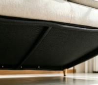 Vente en gros usine – Tissu non tissé PP Spunbond noir 50-70 g/m² en matière première pour base de chaise, personnalisable