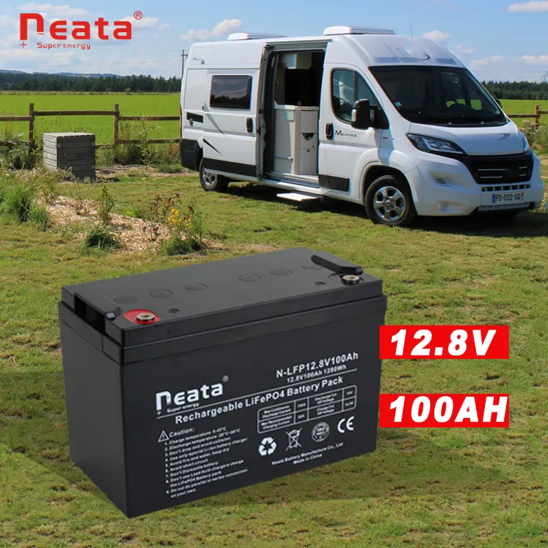 Neata factory price 12V 100Ah 200ah 300ah built-in BMS LiFePO4 lithium battery for RV